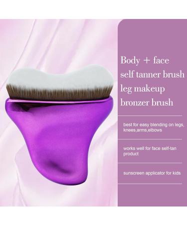 BEAUTYFACTOR Sunscreen Applicator for Kids Sunscreen Brush Sunblock Applicator for Kids Baby Adult Body Brush Beach Essentials for Sunscreen Suncream and Sun Lotions Purple - Buy Online on GoSupps.com