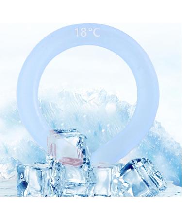 Neck Cooling Ring Cooling Gel Neck Ring PVC Hands for Indoor for Kids (Blue) - Buy Online on GoSupps.com