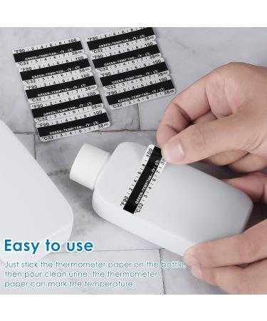 Xiyztok 14Pcs Urine Test Complete Kit Travel Urine Test Kit with 2 Empty Bottles 10 Temperature Test Strips Leg Straps Oxford Pouch Portable Urine Testing Set for Hospital Laboratory(14 piece set) - Buy Online on GoSupps.com