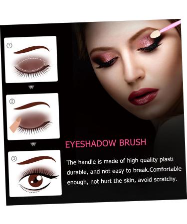 Balacoo 100pcs Use Girls Oval Makeup Eyeshadow Cosmetic Good Sides Double- Double Coutainer - Buy Online on GoSupps.com