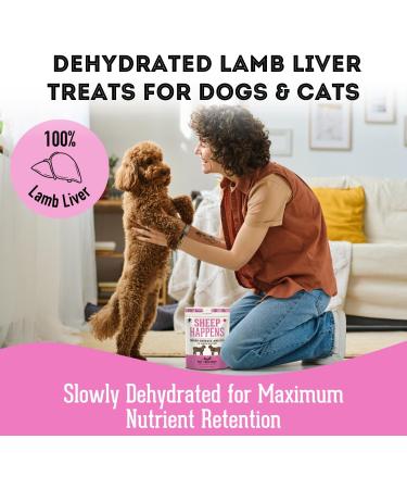 The Granville Island Pet Treatery Dehydrated Lamb Liver Treat (80g) Food for Dogs & Cat Treats Dog Chews Food Bites Single Ingredient to Maintain Nutrients Vitamins and Healthy Oils | Made in Canada Lamb Liver 80 g (Pack of 1) - Buy Online on GoSupps.com