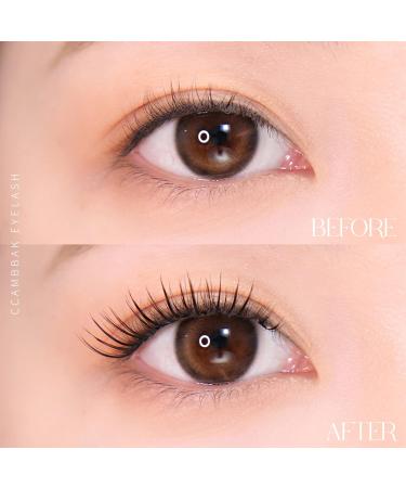 CCAMBBAK Bold False Eyelashes - Handmade Lightweight Individual Lashes for K-Beauty 11mm Lengthening Wisps Authentic & Natural Look - Buy Online on GoSupps.com