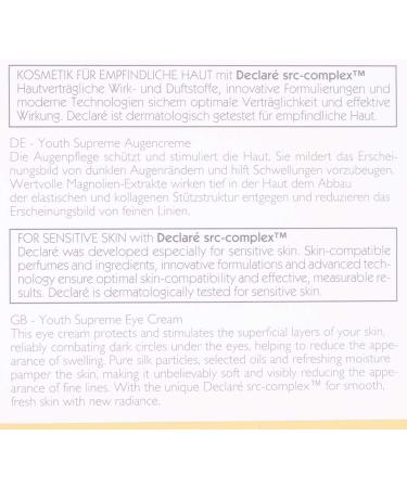 EASO MAGNO Declare Youth Supreme Eye Cream 15 ml - Buy Online on GoSupps.com