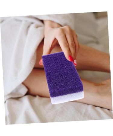 Ipetboom Pierre pour P dicure 2 Pi ces Violet 13x5x2 5 Cm Poign e Antid rapante pour Retirer Callosit s et Peau Morte Outil Exfoliant Pieds pour Usage Domestique - Buy Online on GoSupps.com