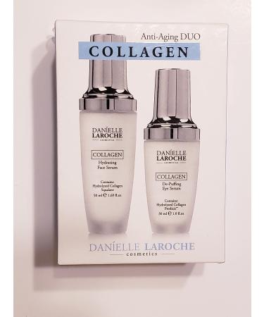 Danielle Laroche Anti-Aging Duo Collagen Hydrating Face serum & De-Puffing Eye Serum