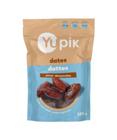 Yupik Pitted Deglet Nour Dates 285 g Kosher Gluten-Free Naturally Sweet Dried Fruits No Pits No Sugar Added No Sulphites Healthy Snacks
