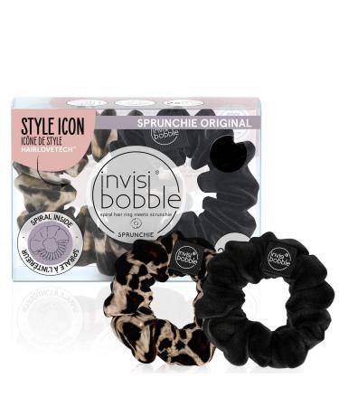 Invisibobble Sprunchie Original True Black/Purrfection 2 Pack