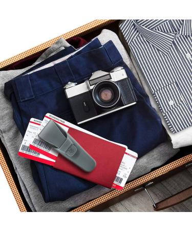 Buy Sewsaw 2-pc Travel Razor Case - Portable Silicone Protection for Razor Sets | Ideal for Travel - Gray & Blue - Buy Online on GoSupps.com