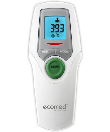 Buy Ecomed TM-65E Contactless Infrared Fever Thermometer - Precise Forehead Thermometer for Babies Toddlers & Adults | Ships Internationally - Buy Online on GoSupps.com
