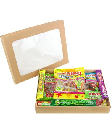Candy Gift Vegetarian Sweets Hamper Gift Box Present for Birthday Favors Fathers Day Party Favours - Favourite Candy - Buy Online on GoSupps.com
