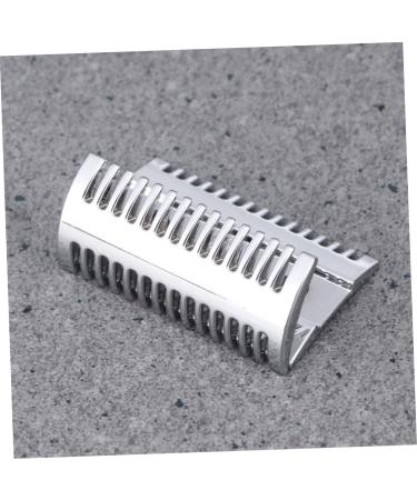 Frcolor 3ST Traditional Double-Cutter Razor Head for Men - Manual Shaving with Wooden Bracket | Premium Double-Edged Shaving Solution - Buy Online on GoSupps.com