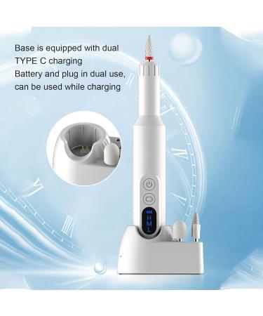 Electric Nail Files Professional Nail Drill with 3 Speeds and 5 Drill Bits USB Rechargeable Electric Nail Drill for Beginner DIY Nail Art Manicure & Pedicure Tools & Accessories - Buy Online on GoSupps.com