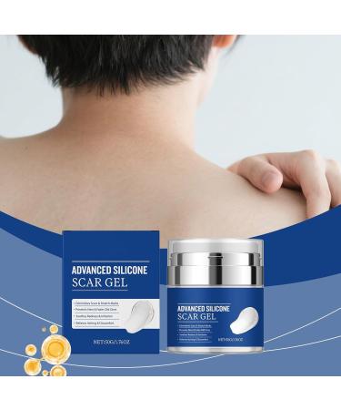 Scar Removal Cream 50g Brightening Fast Healing Gel Skin Scar Removal Cream for Day and Night Daily Facial Care Stretch Marks Wounds Injuries Pimples - Buy Online on GoSupps.com