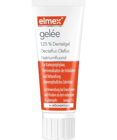 Elmex Gelee 25g - Professional Toothpaste Gel for Optimal Dental Care | Weekly Use | Ship Worldwide - Buy Online on GoSupps.com