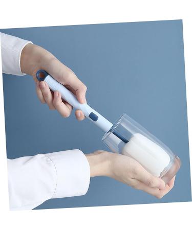 Zerodeko 2pcs Brush Multipurpose Cleaner Flask Sponge Cup Cleaner Coffee Glasses Neck Bottle Cleaning Tools Sponge Bottle Cleaner Blue Bottle Foam Cup Plastic Baby Feeding Bottle - Buy Online on GoSupps.com
