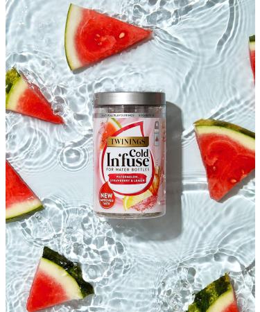 Twinings Cold In'Fuse Watermelon, Strawberry And Lemon, 12 Infusers Bags - Buy Online on GoSupps.com