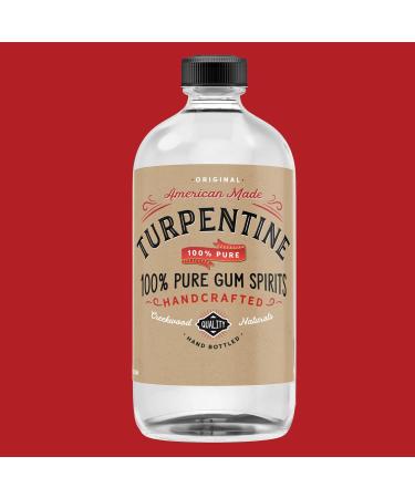 Creekwood Naturals 100% Pure Gum Spirits of Turpentine - 16 Oz Can - Buy Online on GoSupps.com
