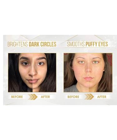 Mascarillas de Tratamiento Ocular con Col geno - Parches de Oro de 24 Kilates para el Cuidado de la Piel Bajo los Ojos - Buy Online on GoSupps.com