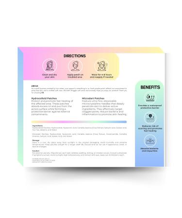 Korean Acne Treatment - Invisible Microdart & Hydrocolloid Pimple Patches | Fast-Acting Overnight Care for Blemishes Blackheads & Zits | Gentle Micropoint Technology with Azelaic Acid - Buy Online on GoSupps.com