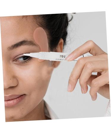 POPETPOP 2 Sets Makeup Tool Invisible Double Eyelid Double Eyelid Tape Eyelid Strips Single Sided Eyelid Tape Eyelid Glue Invisible Eyelid Lift Strip White Liquid Eye Patch Eyelash 15X3X2CM White - Buy Online on GoSupps.com