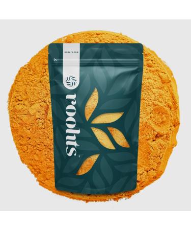 Roohts Turmeric Powder | 150g | Ground Turmeric Powder | Haldi | Vegan | Premium Quality | 100% Natural | Flavour | Ground Powder | Superfood | Anti Inflammotry | Anti Oxidant | Kitchen Spices - Buy Online on GoSupps.com