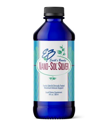 Earth's Bounty Nano-Sol Silver 8 fl oz (236 ml)