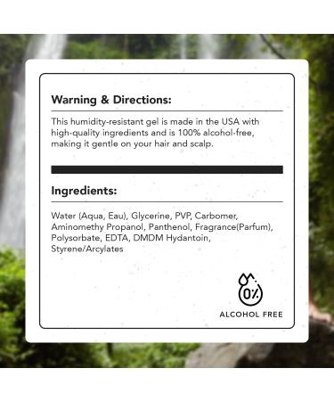 Gentlemen Republic 8oz Refined Gel - Professional 24 Hour Shine and Hold, Humidity Resistant, Alcohol-Free - Made in the USA - Buy Online on GoSupps.com