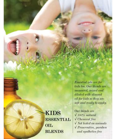 Organic Aromata Lavender Oil for Kids | Happy & Healthy Kids 0.34 Fl Oz - Buy Online on GoSupps.com