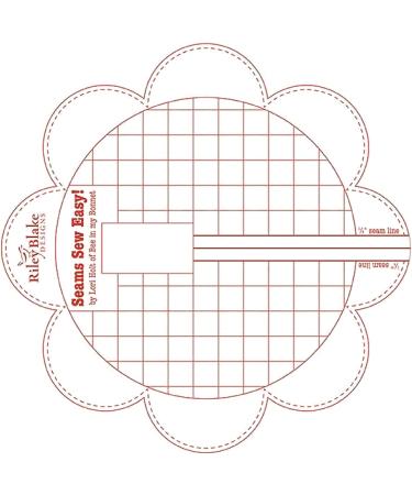 Lori Holt Seams So Easy Seam Guide Red - Perfect Sewing Tool for Accurate Seam Allowances - Buy Online on GoSupps.com