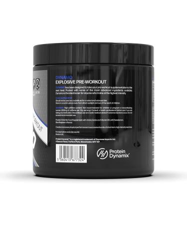 Protein Dynamix Dynamo Pre Workout Formula - Blue Raspberry Flavour - Buy Online on GoSupps.com