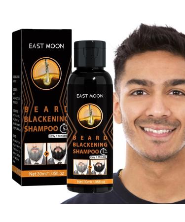 Natural Herbal Beard Color Shampoo - 2x30ml | Mild Formula for Gradual Mustache Coloring - Buy Online on GoSupps.com