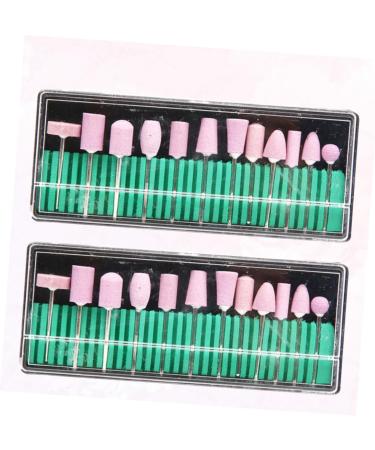 Beavorty Faux Nails 2 nails drill bits kit de manicura nail drill tool nail grinding head nail drill bits manicure nail tool Artificial Nails - Buy Online on GoSupps.com