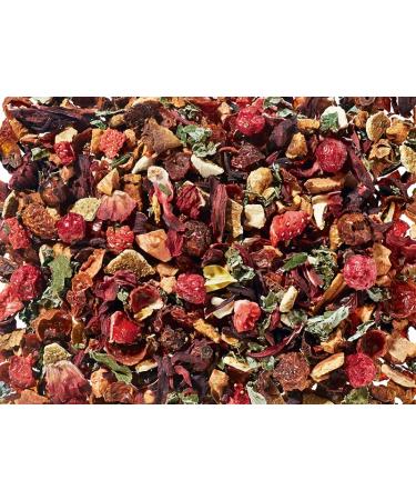 Dethlefsen Balk teemando BIO fruit tea mix red fruits strawberry nut flavored DE KO006 1 kg