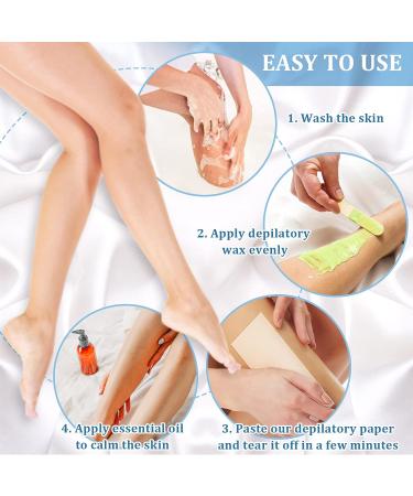 Whaline 200 Non-Woven Wax Strips for Body & Facial Hair Removal - Large Size for Women & Men - Buy Online on GoSupps.com