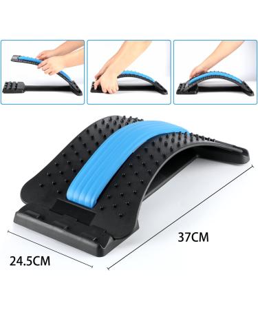 Back Extensor Device - 3 Level Back Stretcher & Neck Stretcher for Pain Relief & Posture Correction | Orthopedic Support - Buy Online on GoSupps.com