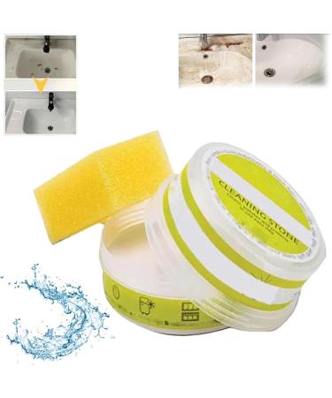 Eco-Friendly Cleaning Stone Clean It Eco-Friendly Cleaning Stone Eco-Friendly Cleaning Stone with Sponge Clean It Cleaning Stone with Sponge Multi Purpose Cleaning Stone for Bathroom 1pcs