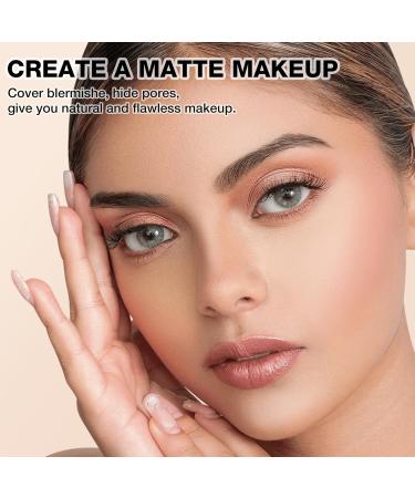 Boobeen Matte Pressed Face Powder - Oil Control Setting Powder Foundation - Poreless Finishing & Lightweight Compact - Flawless Translucent 05# for All Skin Types - Buy Online on GoSupps.com