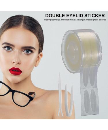 Double Eyelid Tape Eye Tape For Hooded Eyes Natural Invisible Eyelid Texture Bionic Fiber Design Strong Stickiness For Makeup Dancing Widened Skin Tone - Buy Online on GoSupps.com