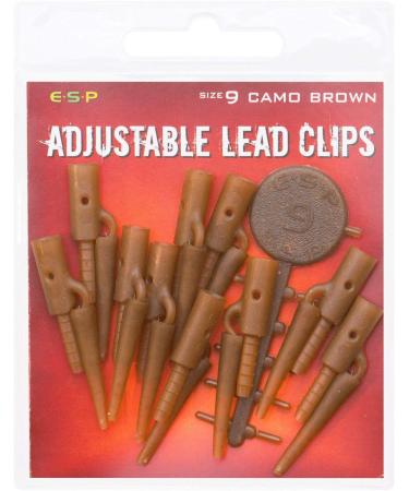 ESP Adjustable Leadclip Camo Brown