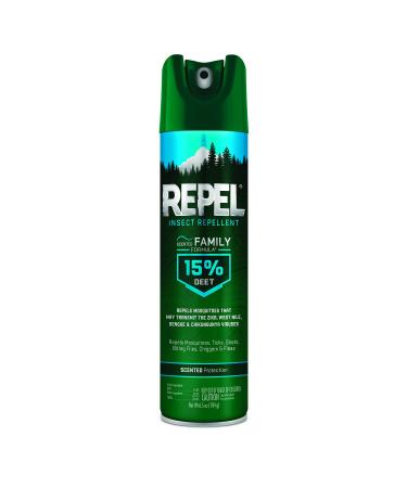Repel Insect Scented Family Formula 15% DEET 6.5 oz - 1 Count 6.5 Ounce - 1 Count
