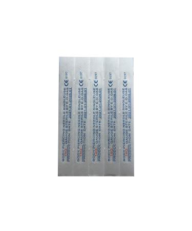 Shuiniba 14G Piercing Needles - Set of 10 for Body, Ear, Navel, Nose, Lip, Nipple - Buy Online on GoSupps.com