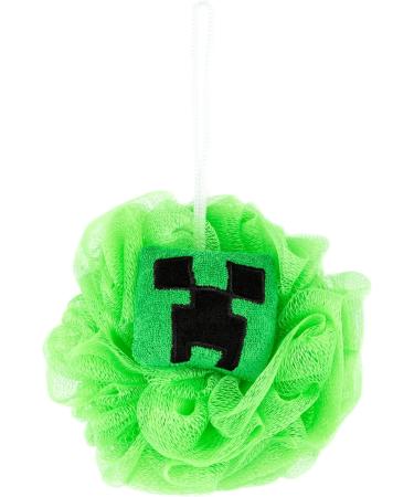 Buy Minecraft Kids Bath Character Loofah - Green Microfiber by Mojang | Fun & Durable Shower Accessory for Children - Buy Online on GoSupps.com