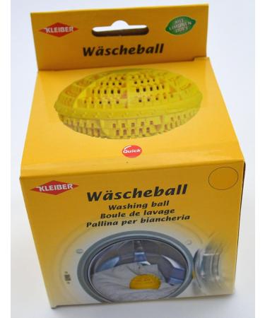 Kleiber Detergent Saving Ball for Up to 1000 Washes Yellow - Buy Online on GoSupps.com