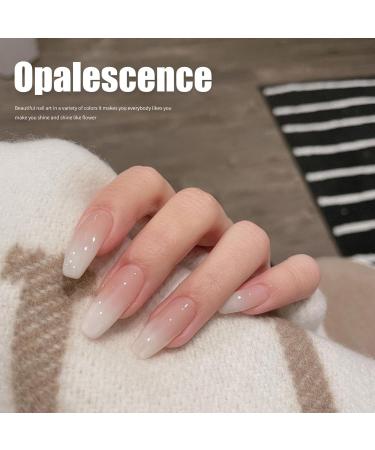 Milky White Gel Nail Polish - White Gel Nail Polish - French Manicure Gel Polish - High Glossy White Nail Varnish - Nude Color Translucent Nail Gel Soak Off UV LED Nail Lamp - Buy Online on GoSupps.com