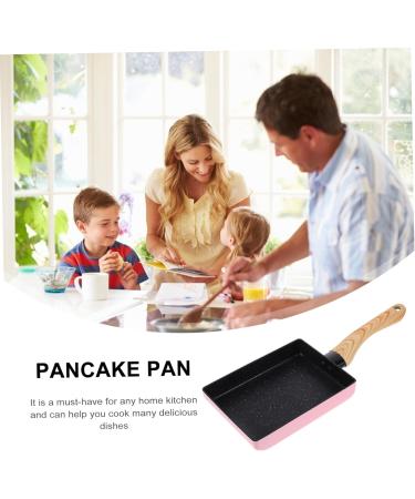 Ciieeo 1pc Pot Cast Iron Pancake Griddle Egg Skillet Kitchen Cookware Non Stick Frying Pan Mini Cooker Frying Egg Pan Fried Egg Pan Pans Medical Stone Aluminum Alloy Pancake Pan - Buy Online on GoSupps.com
