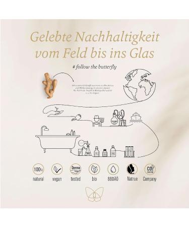  farfalla farfalla Berglavendel Relax Shower Gel - NaTrue Certified Natural Cosmetics - With Essential Oils - 200 ml - Buy Online on GoSupps.com