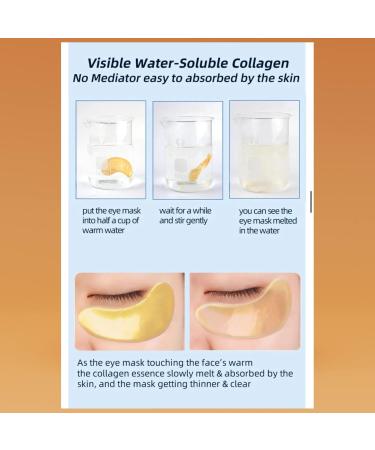 Premium 24k Gold Eye Treatment Masks - 90 Pairs for Dark Circles Puffy Eyes & Wrinkles - Hydrating & Rejuvenating Eye Care - Buy Online on GoSupps.com