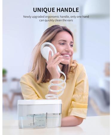 Ear Wax Removal Tool Camera - FSA/HSA Eligible Ear Irrigation Flushing System & Ear Cleaner with Camera 1080 HD Ear Flushing Kit for Adults with One-Piece Waste Tank Earwax Removal Kit White XL - Buy Online on GoSupps.com