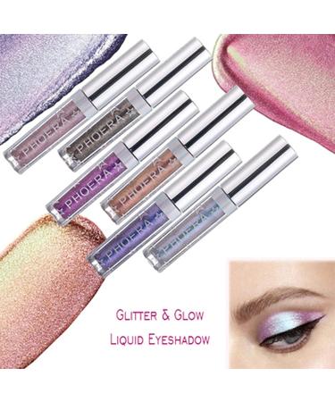 Erinde Liquid Glitter Eyeshadow Stick - Long Lasting Waterproof Metallic Glow Eye Shadow Pen - Shimmer Sparkle Eye Brightener - Quick-Drying Sparkling Eye Makeup (101 Cream) - Buy Online on GoSupps.com