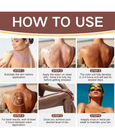 Tan Enhancers & Accelerators - Tanning Accelerator - Tanning Cream for Outdoor Sun and SunBeds - Sunbed Tanning Accelerator for Women - Achieve a Natural Tan Skin - Buy Online on GoSupps.com